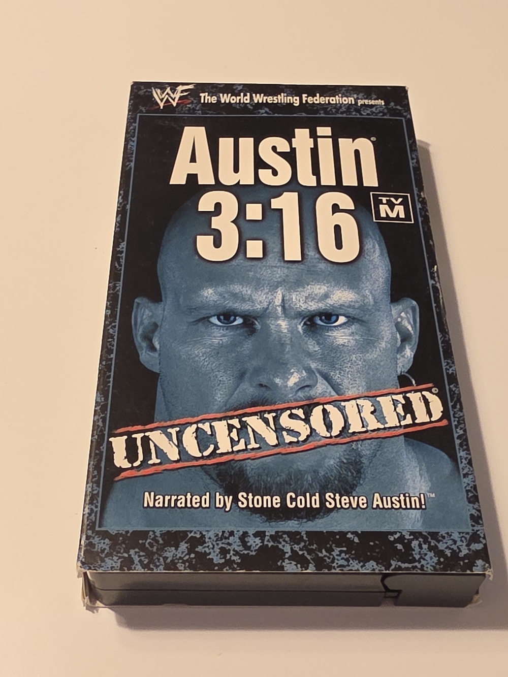 Austin 3:16 Uncensored  WWF Home Video 1998 VHS